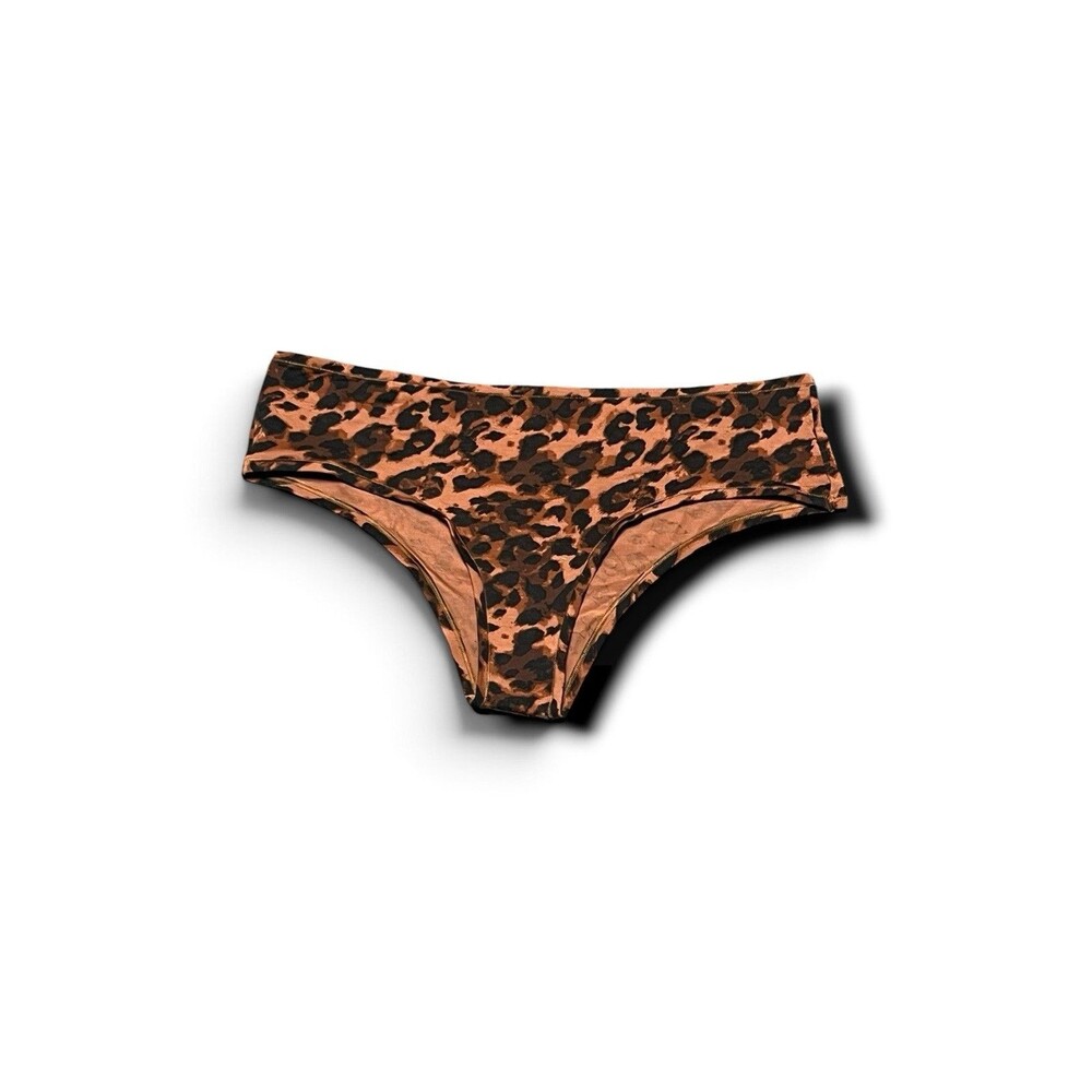 Aerie Women's Super Chill Leopard Print Cheeky Panties - XL